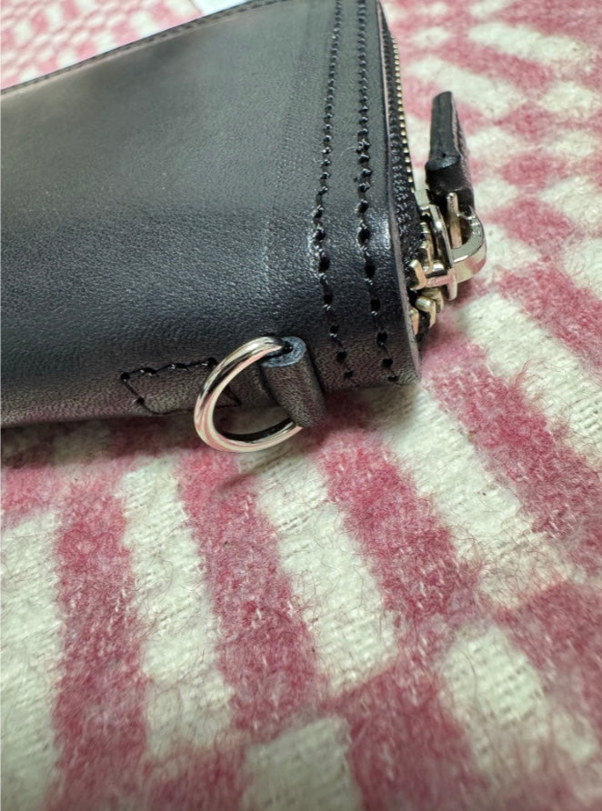REDMOON/レッドムーン HANDSOME Zip Wallet SBK (Saddle Leather Black)