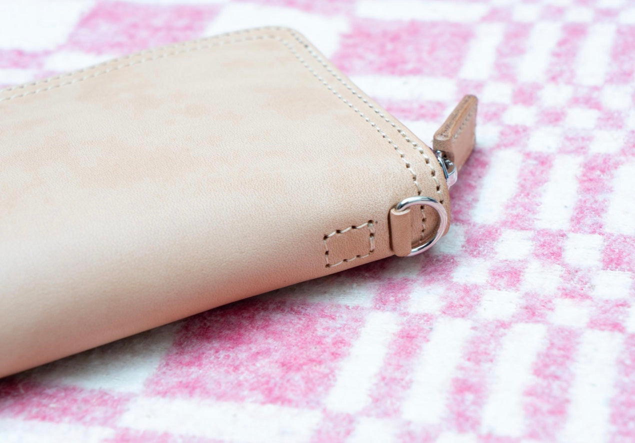 REDMOON/レッドムーン HANDSOME Zip Wallet SNT (Saddle Leather Natural)