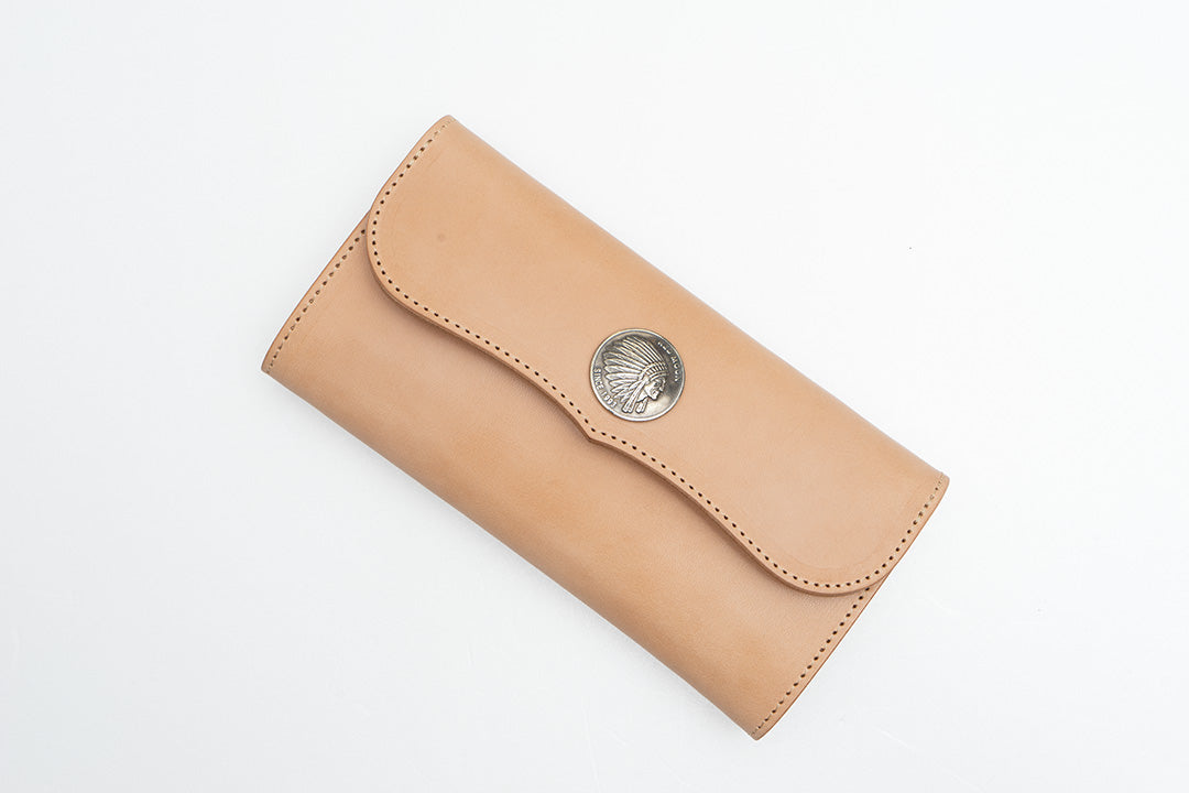 REDMOON レッドムーン Long Wallet / RM-THW05 SNT Saddle leather natural