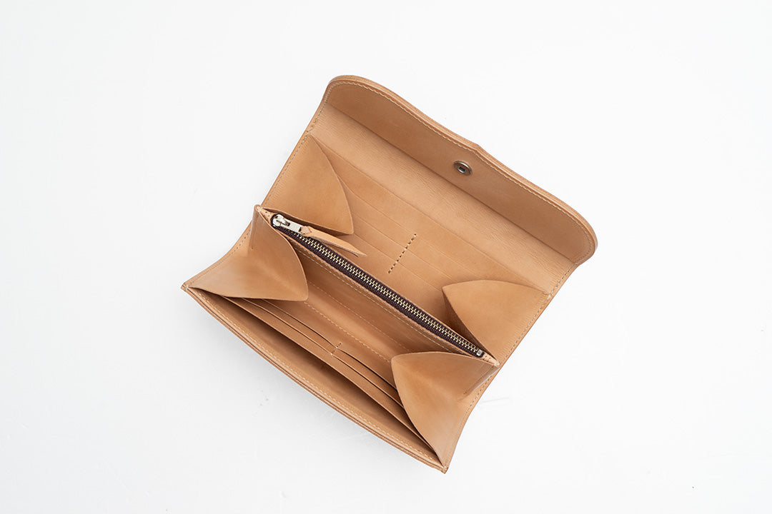 REDMOON レッドムーン Long Wallet / RM-THW05 SNT Saddle leather natural