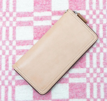 REDMOON/レッドムーン　HANDSOME　Zip Wallet SNT (Saddle Leather Natural)